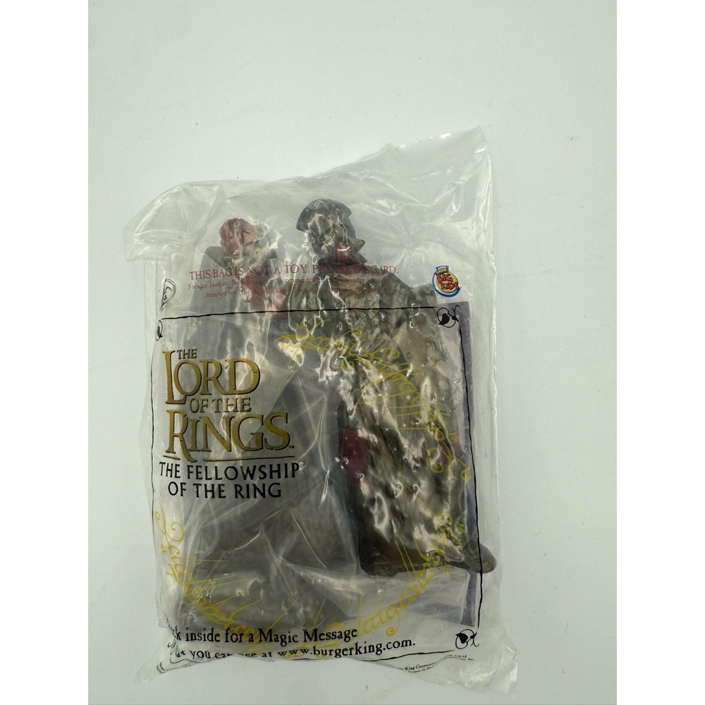 New 2001 Burger King‎ Promo Lord Of The Rings The Ring Of Power Set Lurtz Figure